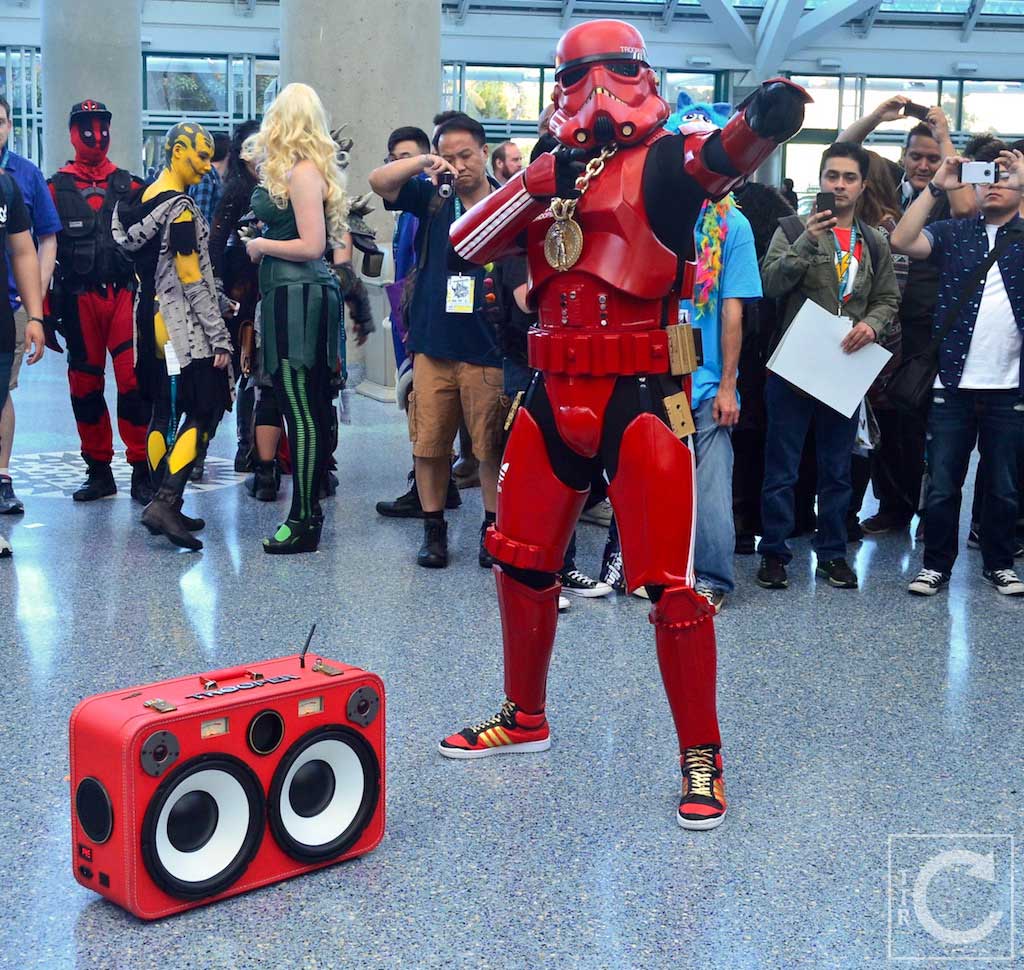WonderCon Cosplay Saturday 2016 195 Red Hip Hop Trooper