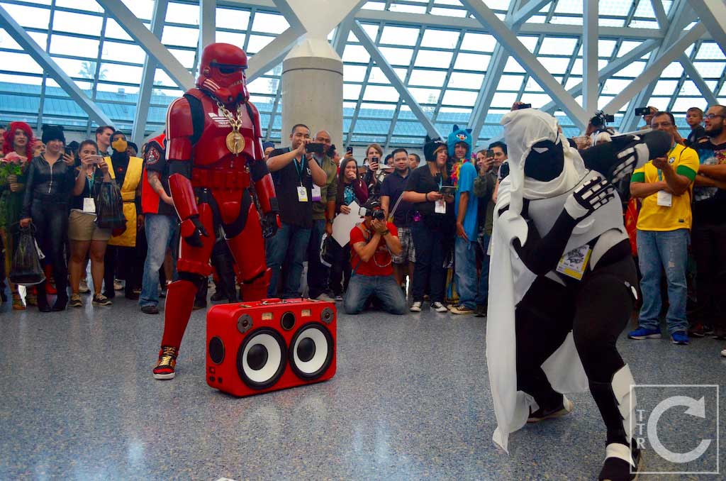 WonderCon Cosplay Saturday 2016 206 Red Hip Hop Trooper Moon Knight