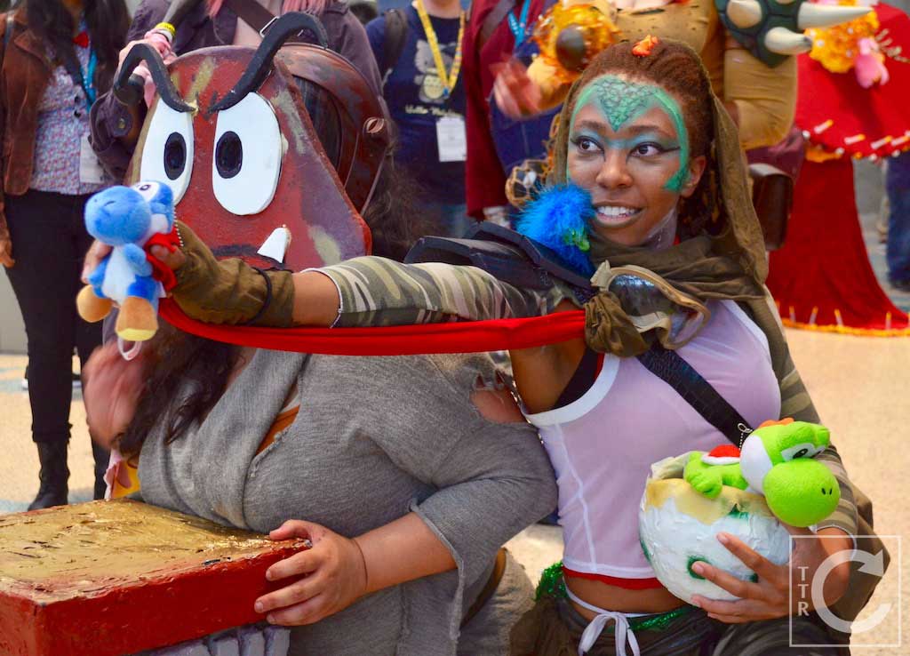 WonderCon Cosplay Saturday 2016 215 Yoshi Goomba Super Mario Apocalypse