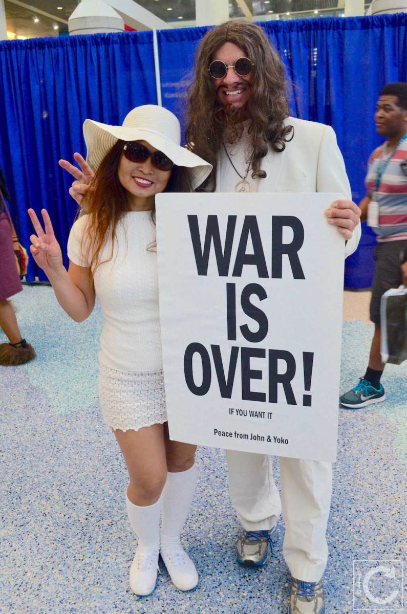 WonderCon Cosplay Saturday 2016 219 John Lennon Yoko Ono