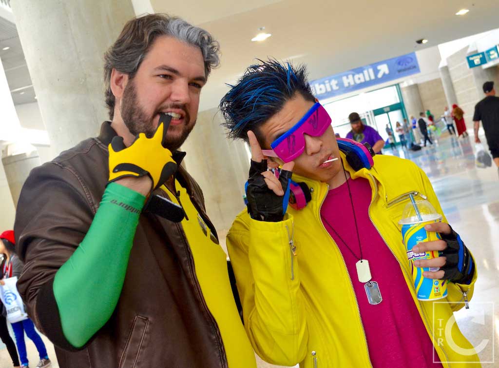 WonderCon Cosplay Saturday 2016 36 Rogue Jubilee X-Men Crossplay