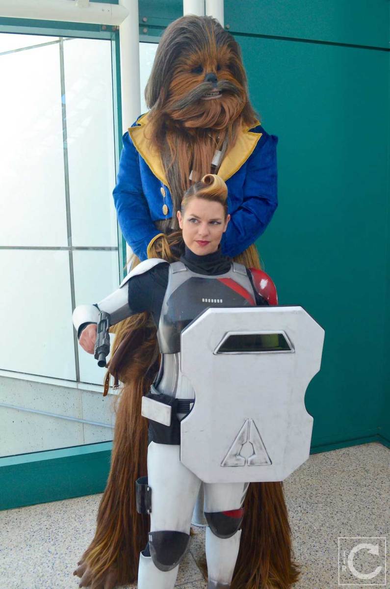 WonderCon Cosplay Saturday 2016 51 Chewbacca Beast Belle