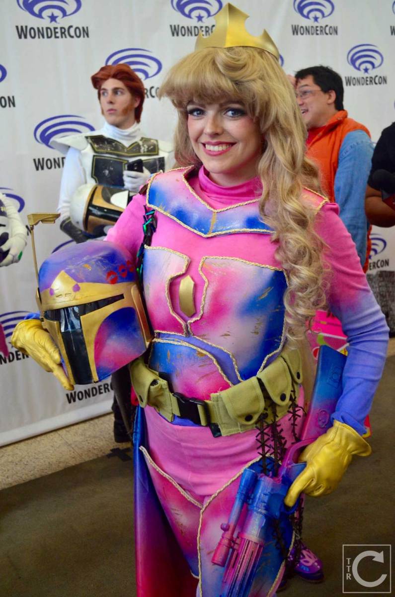 WonderCon Cosplay Saturday 2016 59 Boba Fett Aurora Sleeping Beauty