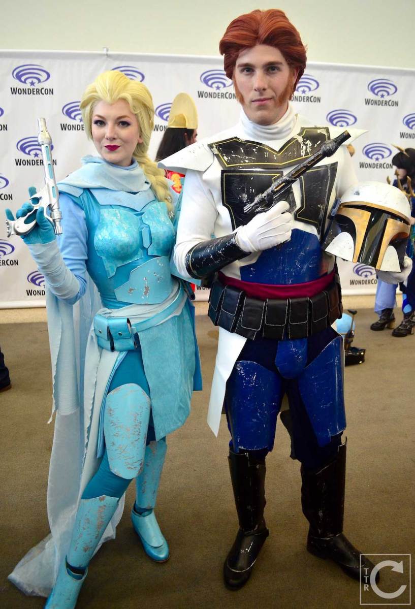 WonderCon Cosplay Saturday 2016 61 Boba Fett Frozen Elsa Hans