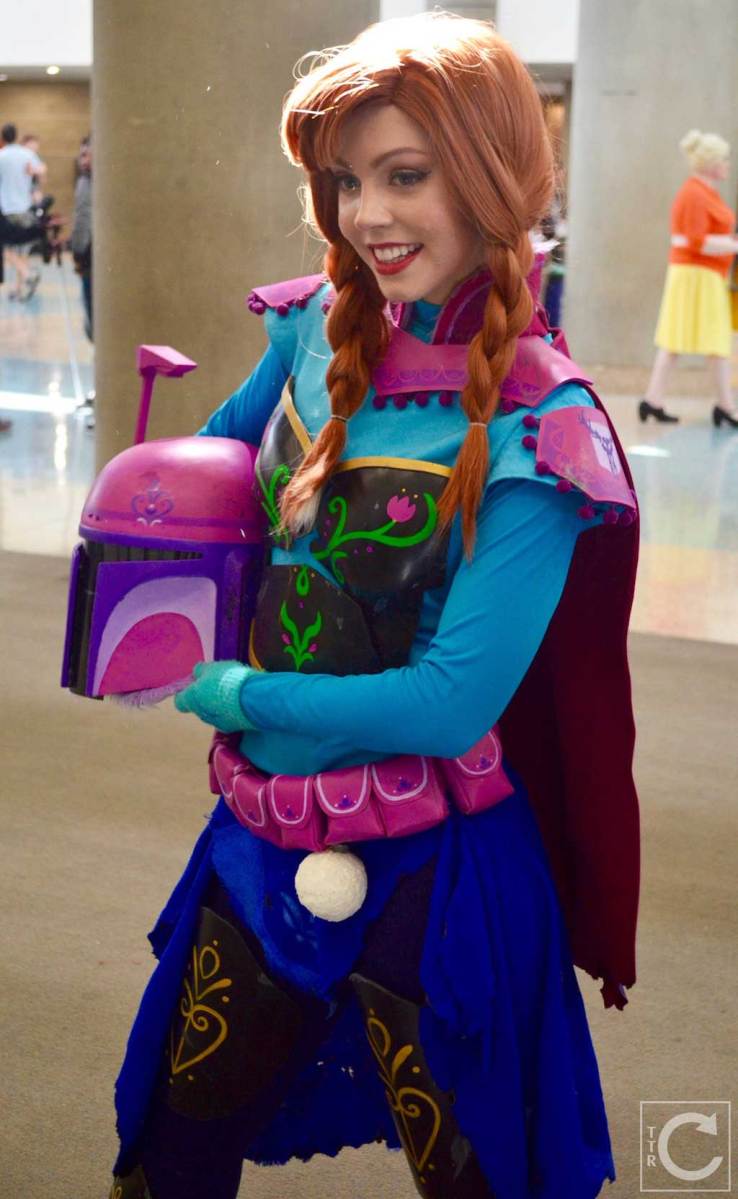WonderCon Cosplay Saturday 2016 62 Boba Fett Anna Frozen Mashup