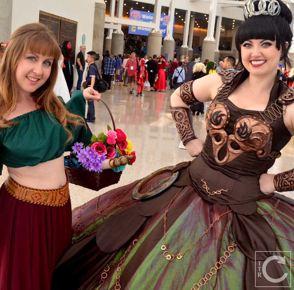 WonderCon Cosplay Saturday 2016 76 Xena and Gabrielle