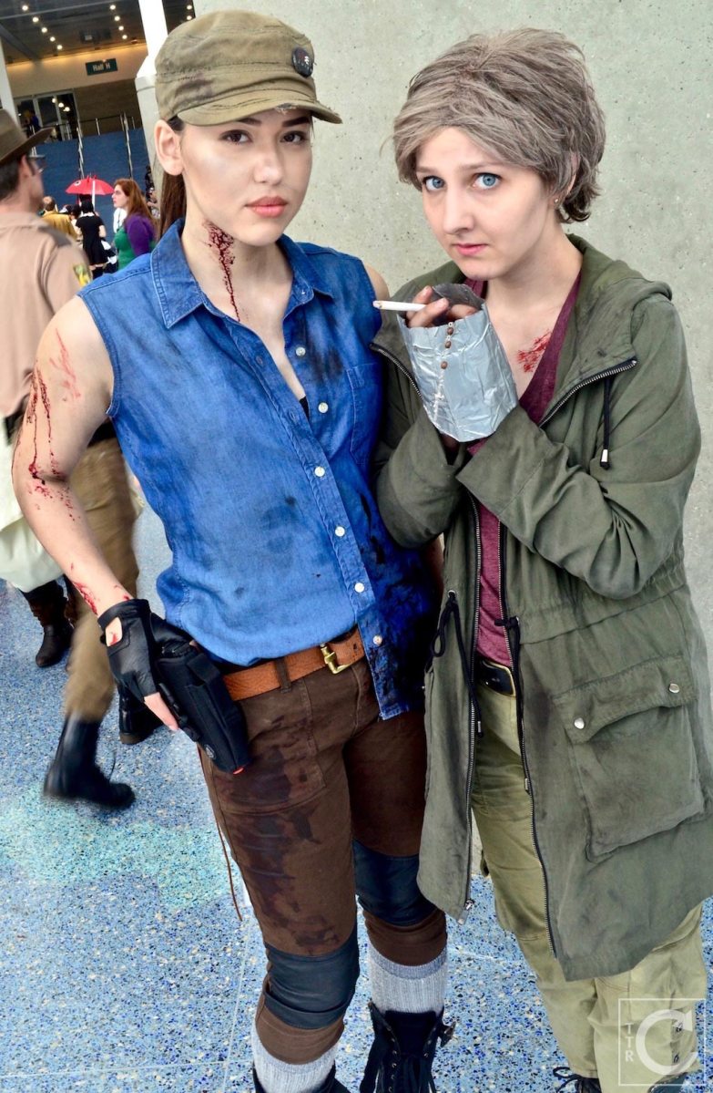WonderCon Cosplay Sunday 2016 16 Rosita Carol Walking Dead