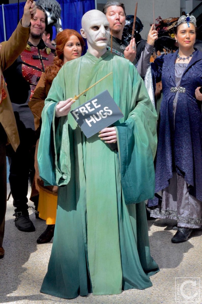 WonderCon Cosplay Sunday 2016 22 Voldemort Harry Potter Free Hugs
