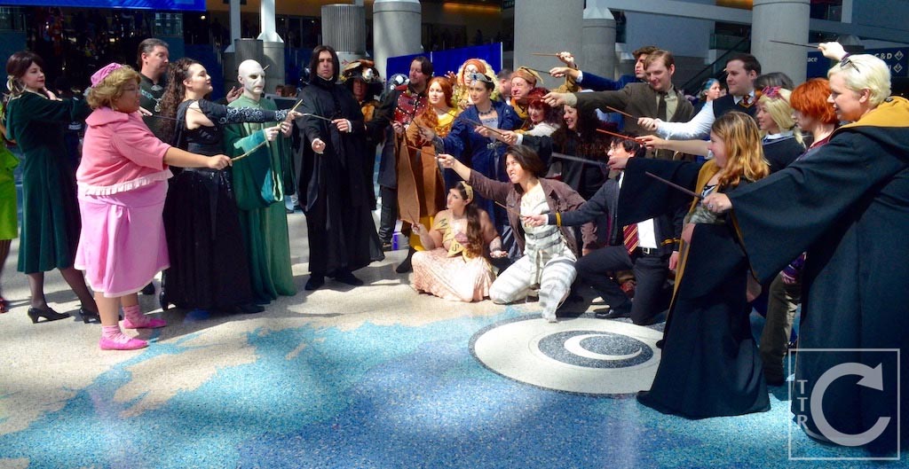 WonderCon Cosplay Sunday 2016 25 Harry Potter Group