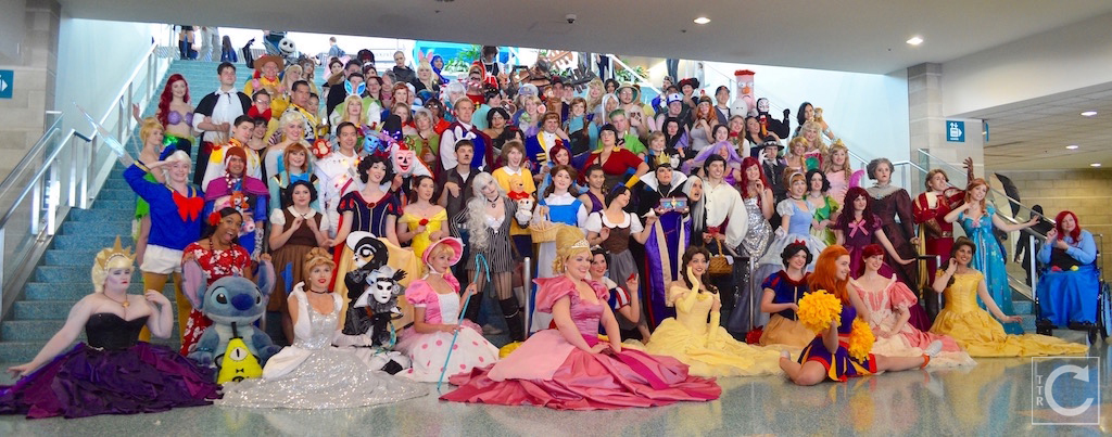 WonderCon Cosplay Sunday 2016 41 Disney Character Group