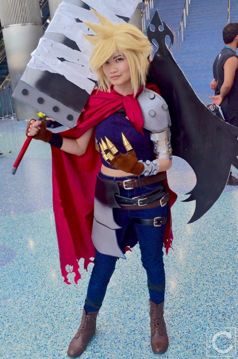 WonderCon Cosplay Sunday 2016 73 Cloud Strife Kingdom Hearts