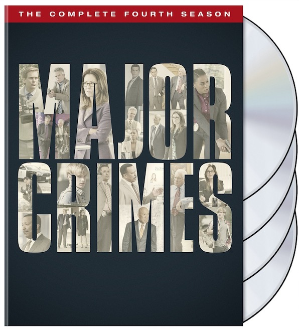Major Crimes Season 4 DVD Box Cover Art