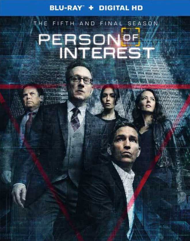 Person of Interest Season 5 Blu-ray Box Cover Art