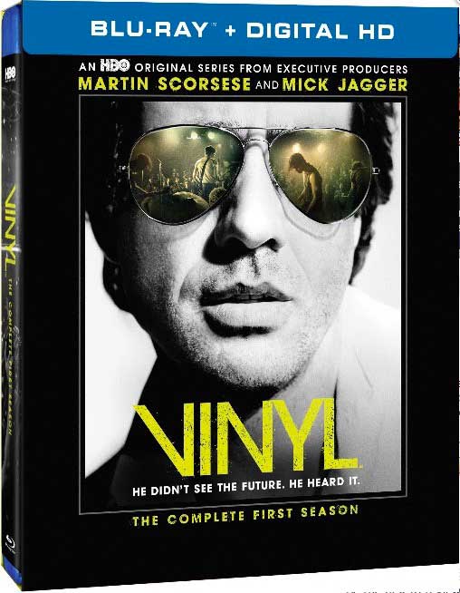 Vinyl Season 1 Blu-ray Box Cover Art