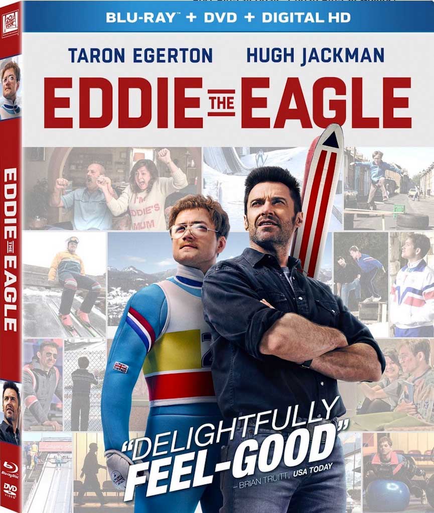 Eddie the Eagle Blu-ray Box Cover Art