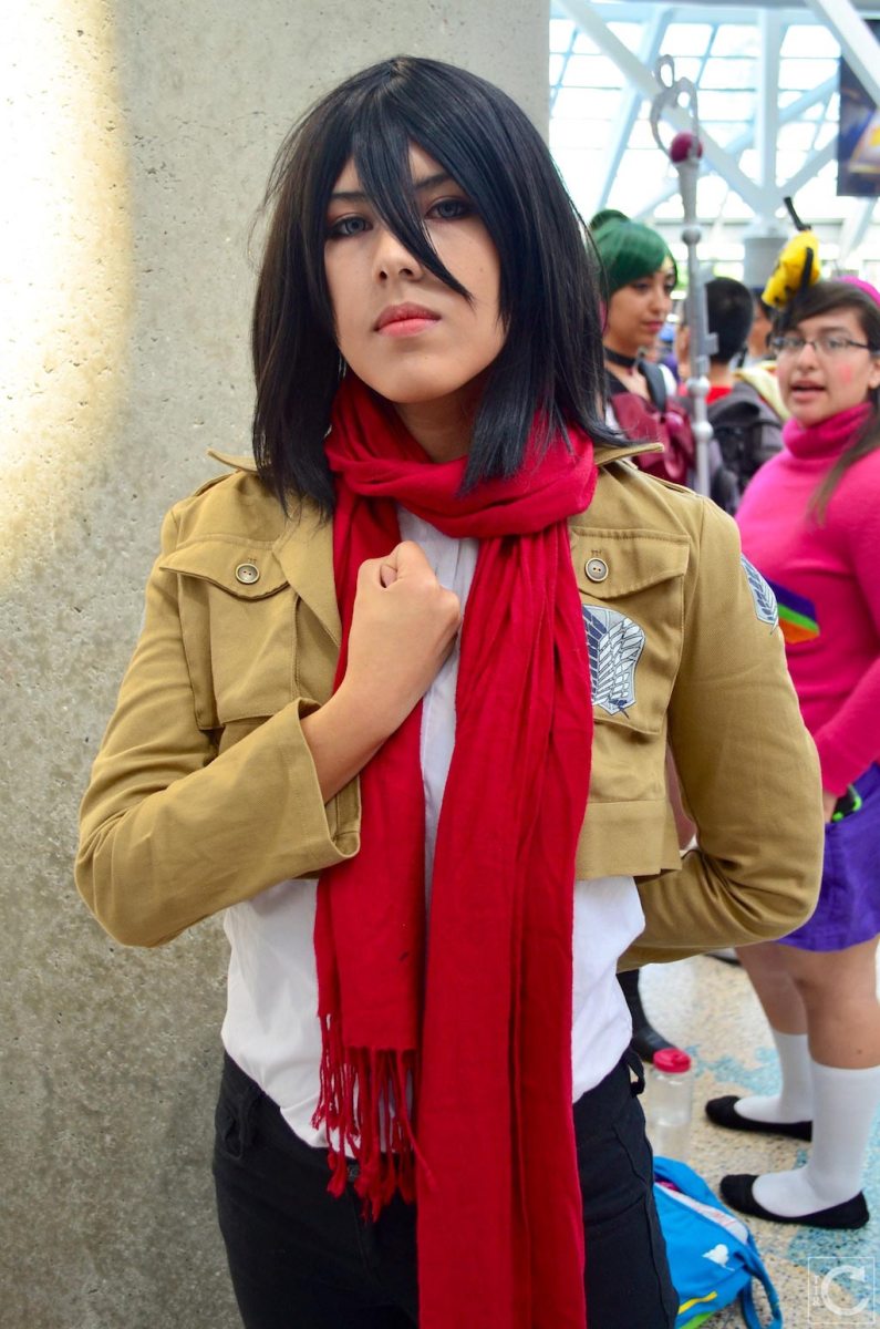Anime Expo 2016 Cosplay 146 Mikasa Ackerman Attack on Titan