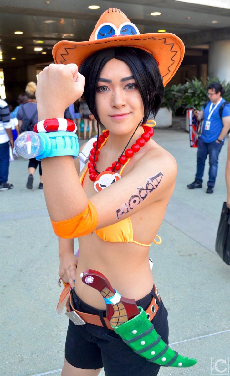 Anime Expo 2016 Cosplay 181 One Piece Portgas D. Ace