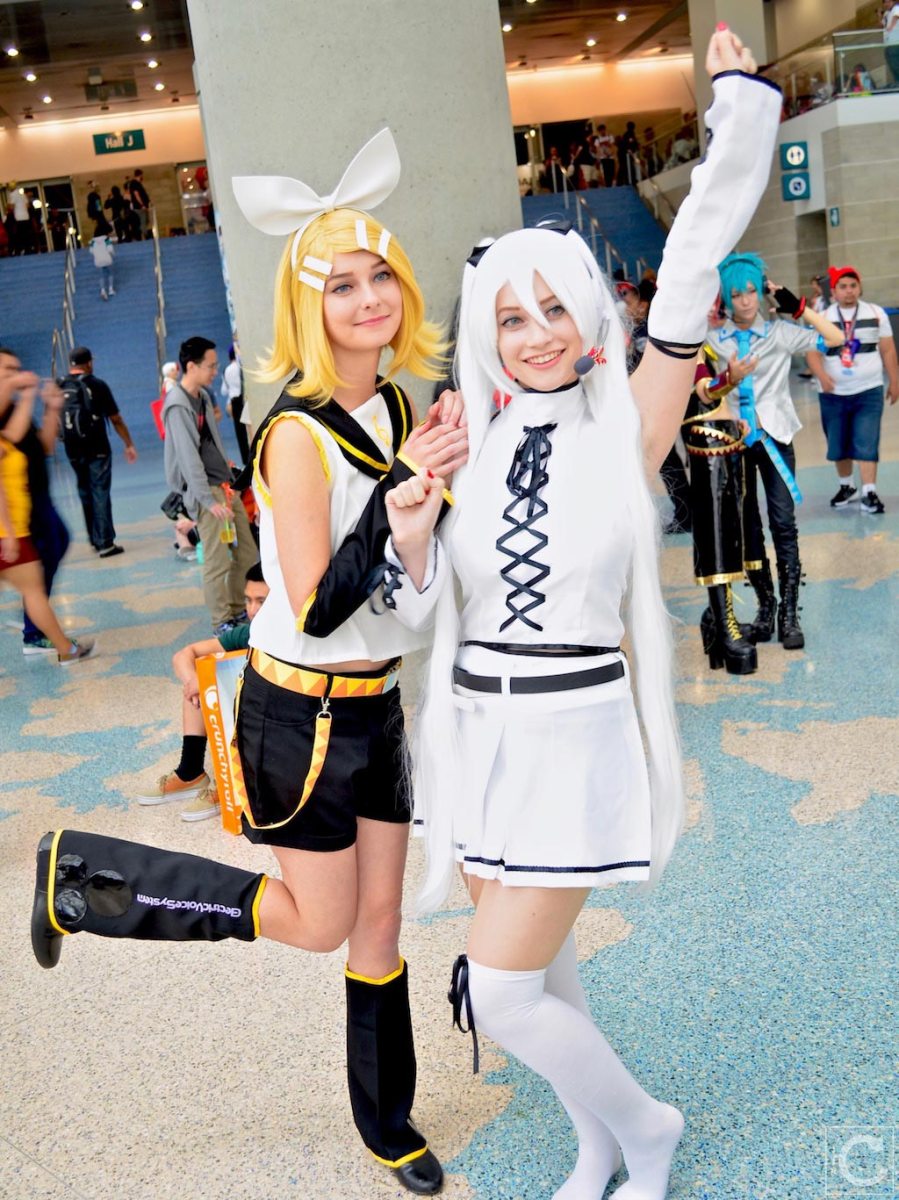 Anime Expo 2016 Cosplay Funny 17 Vocaloid Girls