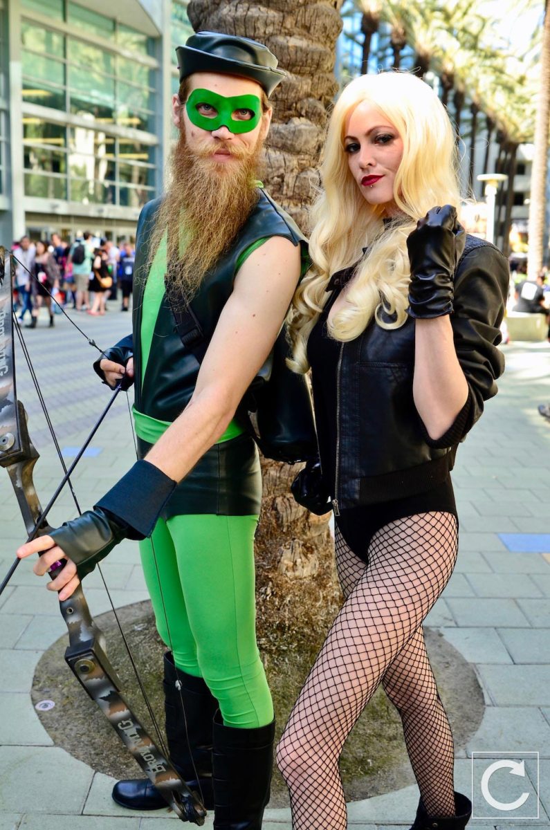 WonderCon 2017 Cosplay Green Arrow Black Canary