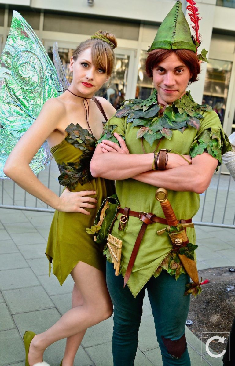 WonderCon 2017 Cosplay Peter Pan Tinkerbell