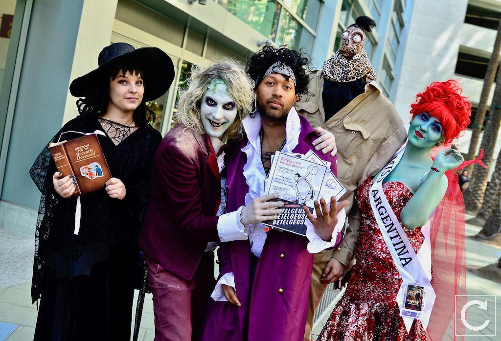 WonderCon 2017 Cosplay Beetlejuice Prince