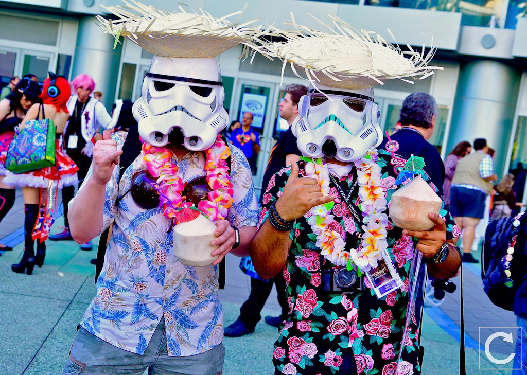 WonderCon 2017 Cosplay Vacation Stormtroopers
