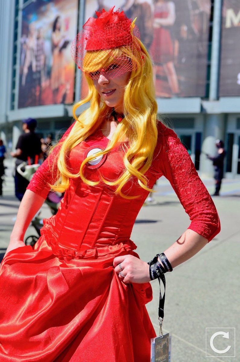 WonderCon 2017 Cosplay Flash Girl Dress