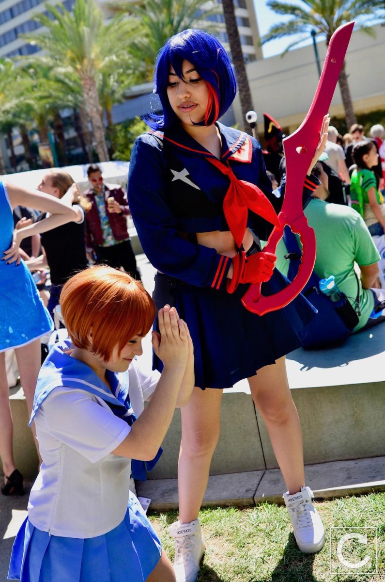 WonderCon 2017 Cosplay Funny Kill la Kill Ryuko and Mako
