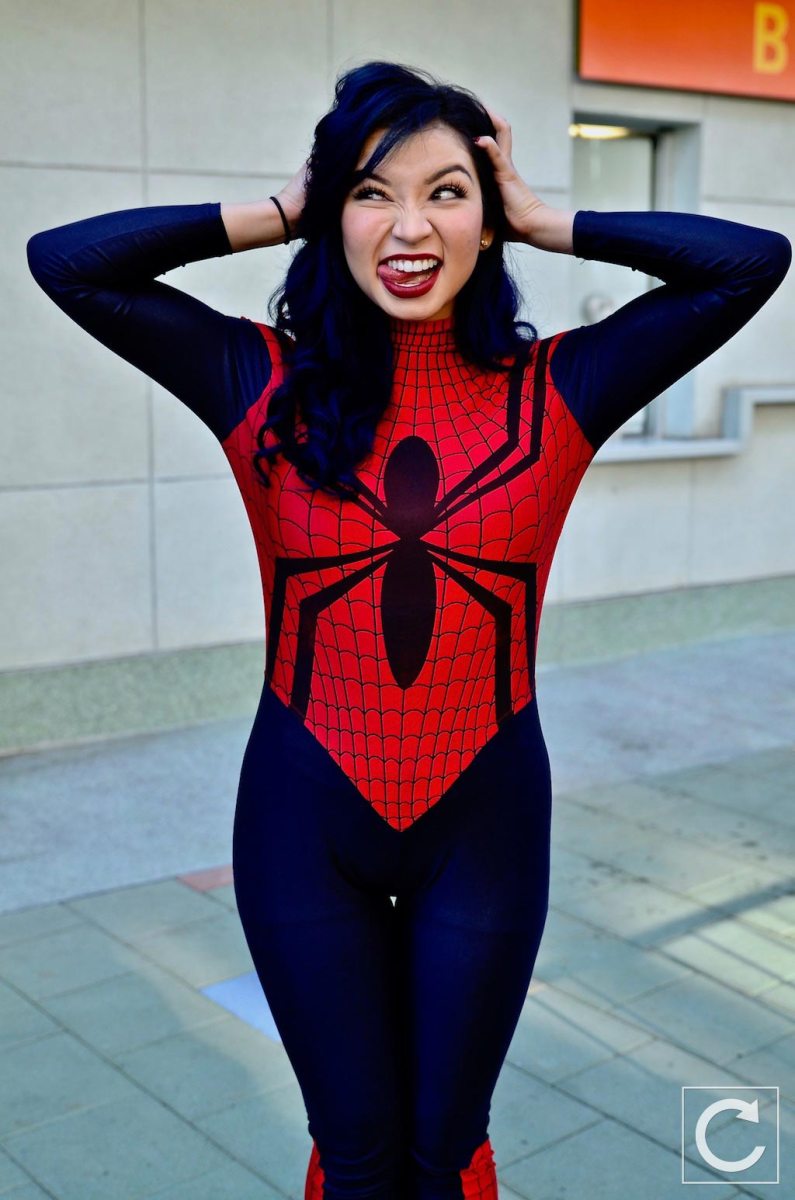 WonderCon 2017 Cosplay Funny Spider-Woman 2