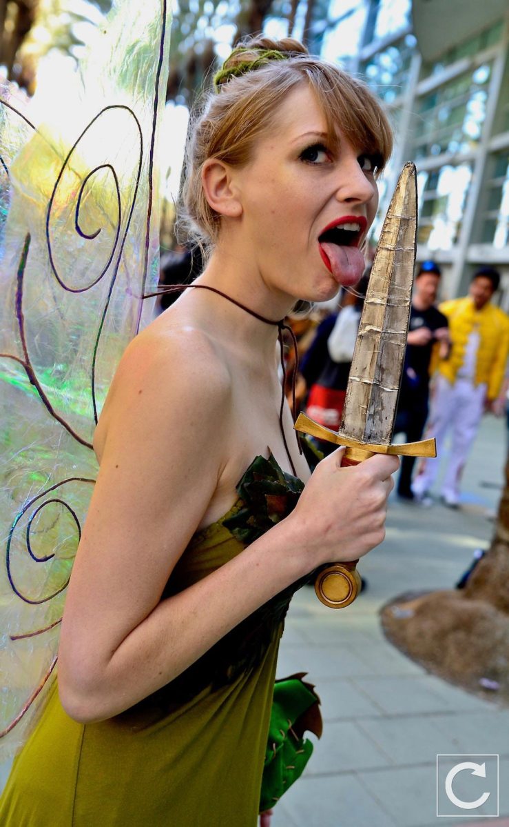 WonderCon 2017 Cosplay Funny Tinkerbell