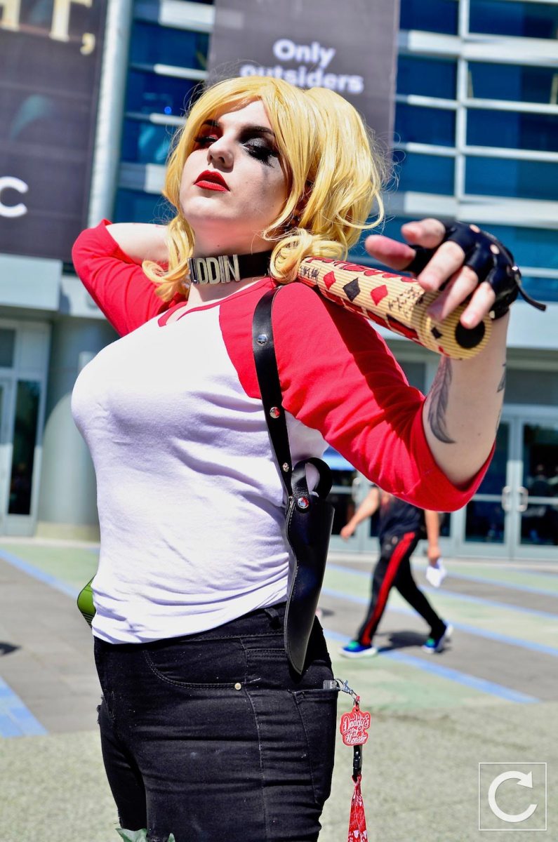 WonderCon 2017 Cosplay Harley Quinn Punk