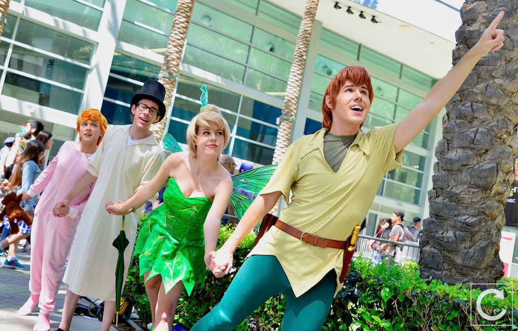 WonderCon 2017 Cosplay Peter Pan Group 2
