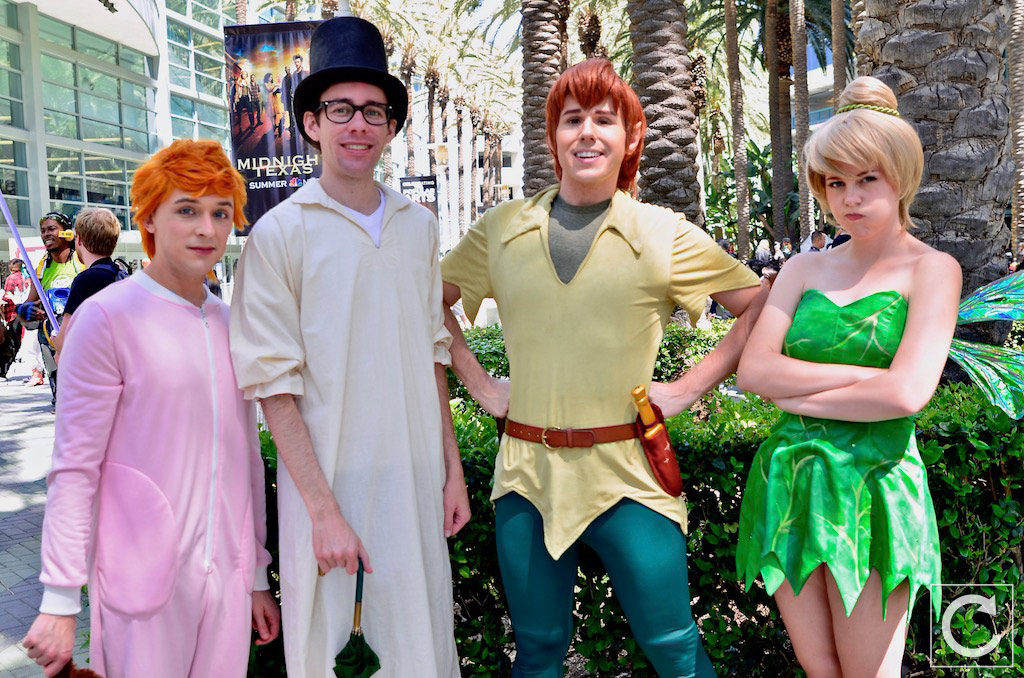 WonderCon 2017 Cosplay Peter Pan Group
