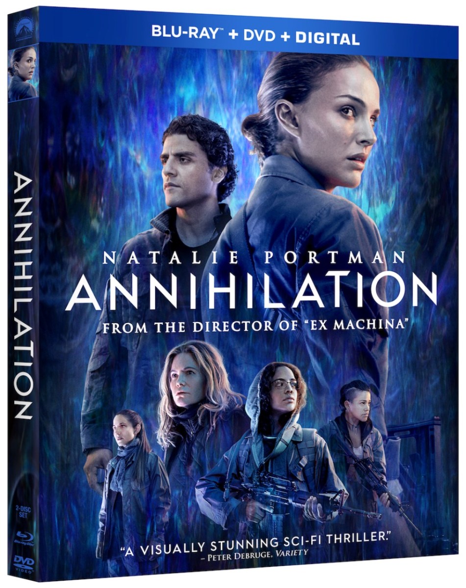 Annihilation 2018 Blu-ray Box Cover Art