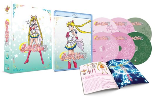 Sailor Moon SuperS Set 1 Season 4 Part 1 Blu-Ray Box Art Packaging