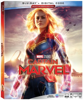 Captain Marvel Blu-ray Box Art